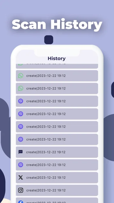 Screenshot illustrating: Full Scan History at a Glance